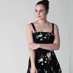 Forever 21 printed playsuit/romper size large